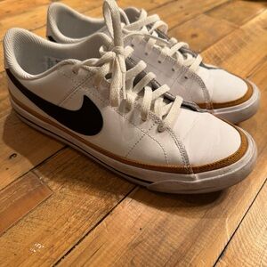 Nike Youth 5 White Sneakers